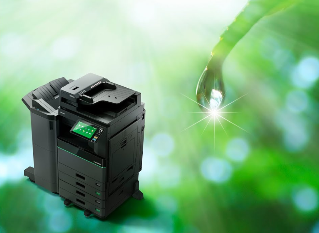 toshiba solutions d’impression durables et éco